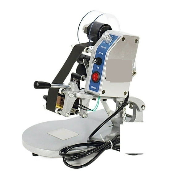 Manual Direct Heating Label Date Steel Stamp Coding Machine Imitates Spray Ribbon Coding Unidirectional ,Fast-Drying Ink with Crisp Output
