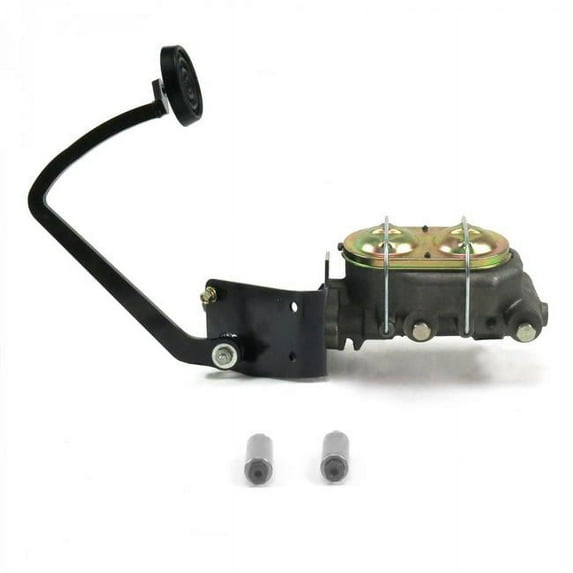 Manual Disc & Drum Brake Pedal Kit with 3 in. Rubber Pad for 1933-1934 Ford