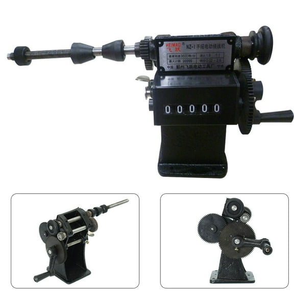 Manual Dual Purpose Coil Winder Hand Coil Winding Machine Count 0-99999