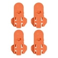 thumbnail image 1 of Manual Easy Can Opener, 4 Pack Plastic Beverage Can Covers Lids Protector, Bottle Opener for Soda, Beer (Orange), 1 of 6