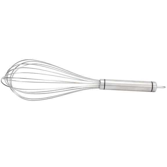 Manual Egg Mixer 304 Stainless Steel 7 Wire Egg Beater Whisk for Kitchen Baking and Cake Merengue, 11.4 inches / 29.0 cm