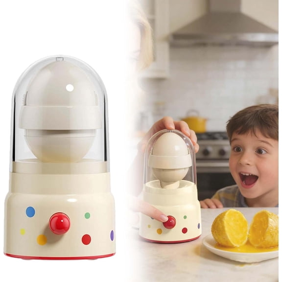 Manual Egg Spinner Pull Mixer, Even Mixing Kitchen Gadget for Cooking Home Restaurant