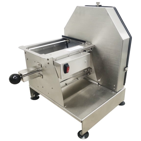Manual/Electric Fruit Vegetable Slicer Cutter 110V 0-0.39in Cut Range for Orange Lemon Melon Carrot Potato Cucumber