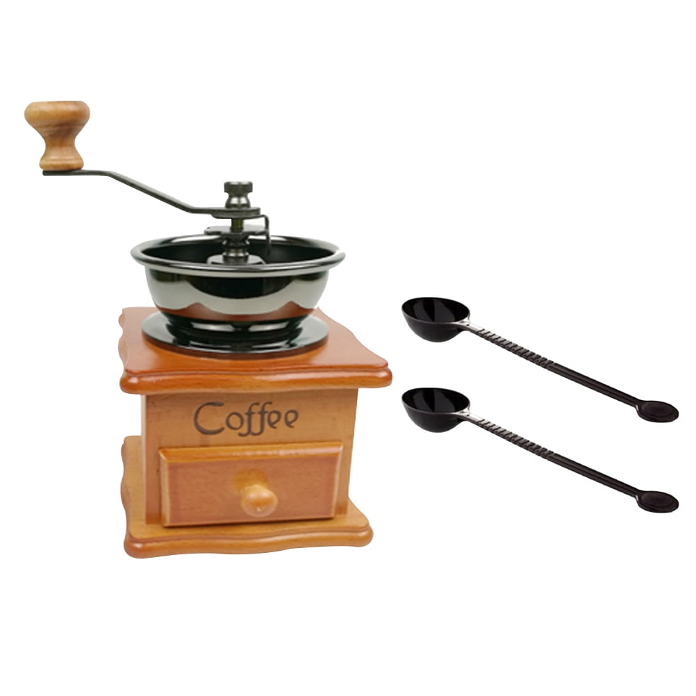 Manual Espresso Machine Coffee Grain Mill Hand Crank Beans Ceramics