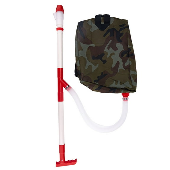 Manual Fertilizer Spreader, Usavan Large Capacity Adjustable Backpack Spreader, Durable PP PVC Garden Lawn Crop Applicator Shoulder Strap for Corn Vegetables