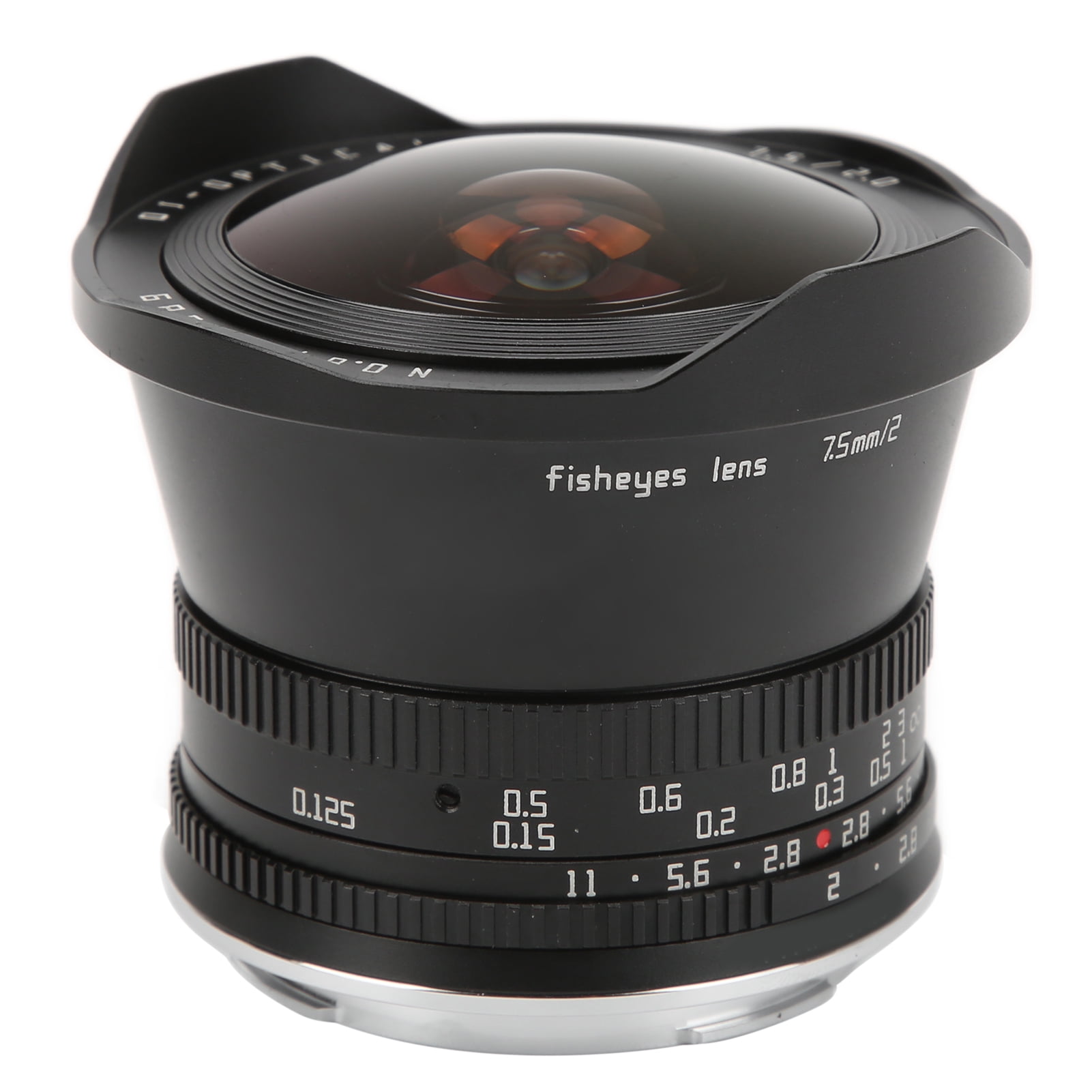 Manual Fisheye Lens 7.5mm F2.0 L Mount 180 Wide Angle For Landscape