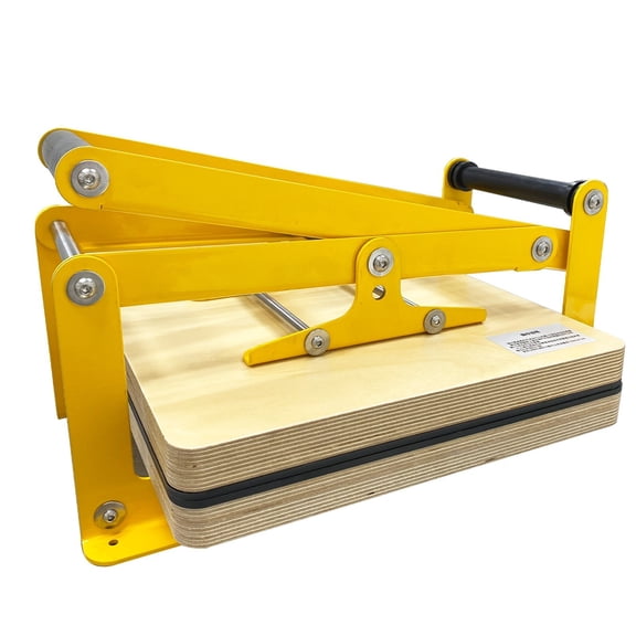 Manual Flat Press Printmaking Machine 11''11'' Portable Hand Lever Press Letterpress