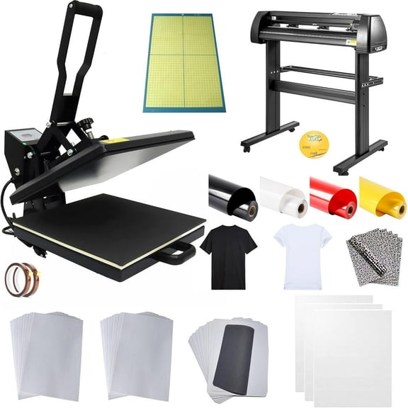 Manual Flat Sublimation Transfer Heat Press Hot Stamping Machine