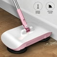 thumbnail image 1 of Manual Floor Cleaner | 3-in-1 Hand Push Sweeper | Dry Sweep & Wet Mop | 40.15" Adjustable Stainless Steel Handle | 12.99x6.41" Sweeper | Microfiber Cloth Included | For Hard Floors (Not for Carpet), 1 of 6