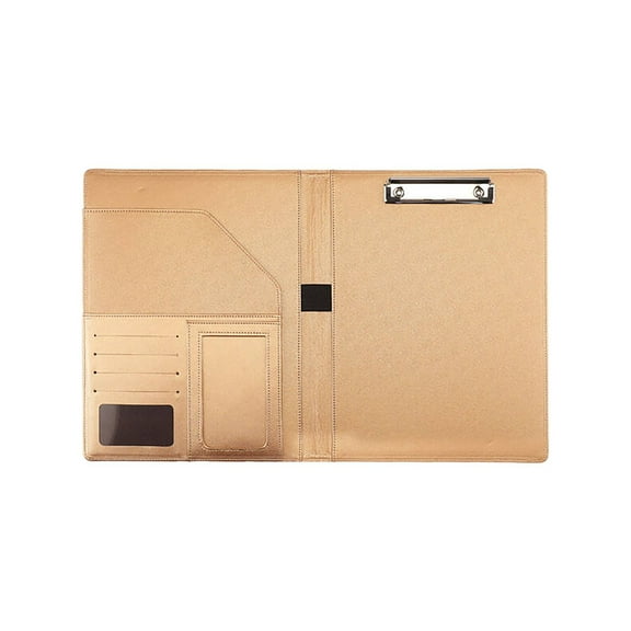 Multi-Functional File Folder Organizer, Expanding Pockets Durable Document Holder for Office Supplies, Receipts, Paperwork, And Home Storage Rose Gold