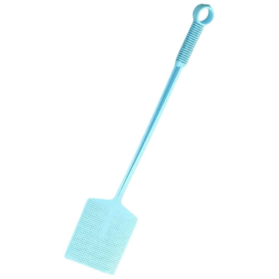 Manual Fly Swatter, Sturdy PP Plastic Insect Killer with Ergonomic Textured Handle and Hanging Loop