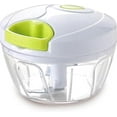 Manual Food Chopper, Compact & Powerful Hand Pull Chopper Blender to