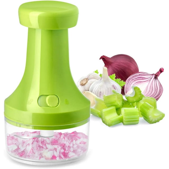 Manual Food Chopper. Hand Held Food Processor Mixer Dicer Quick