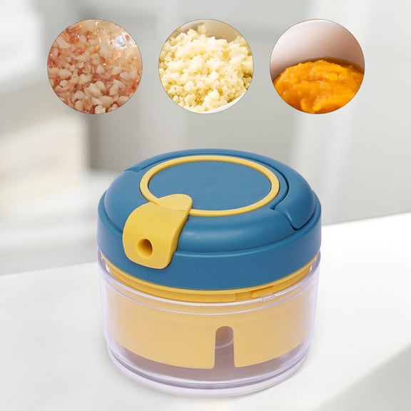 Manual Food Chopper  Hand Pull String Onion Cutter Garlic Mincer Portable Tool