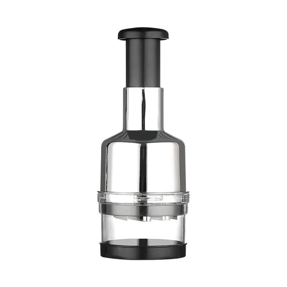 Manual Food Chopper, Stainless Steel Manual Onion Chopper Hand Chopper for Vegetables, Vegetable Cutter Onion Garlic Nut Choppers for Onion Garlic Vegetables Fruit Nut