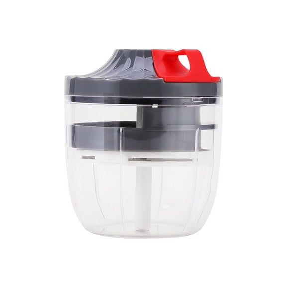 Manual Food Chopper Vegetable Cutter, Hand String Vegetable Chopper Onions Cutter for Vegetable Fruits Nuts BPA Free Food Safe Material, 1000ml Black