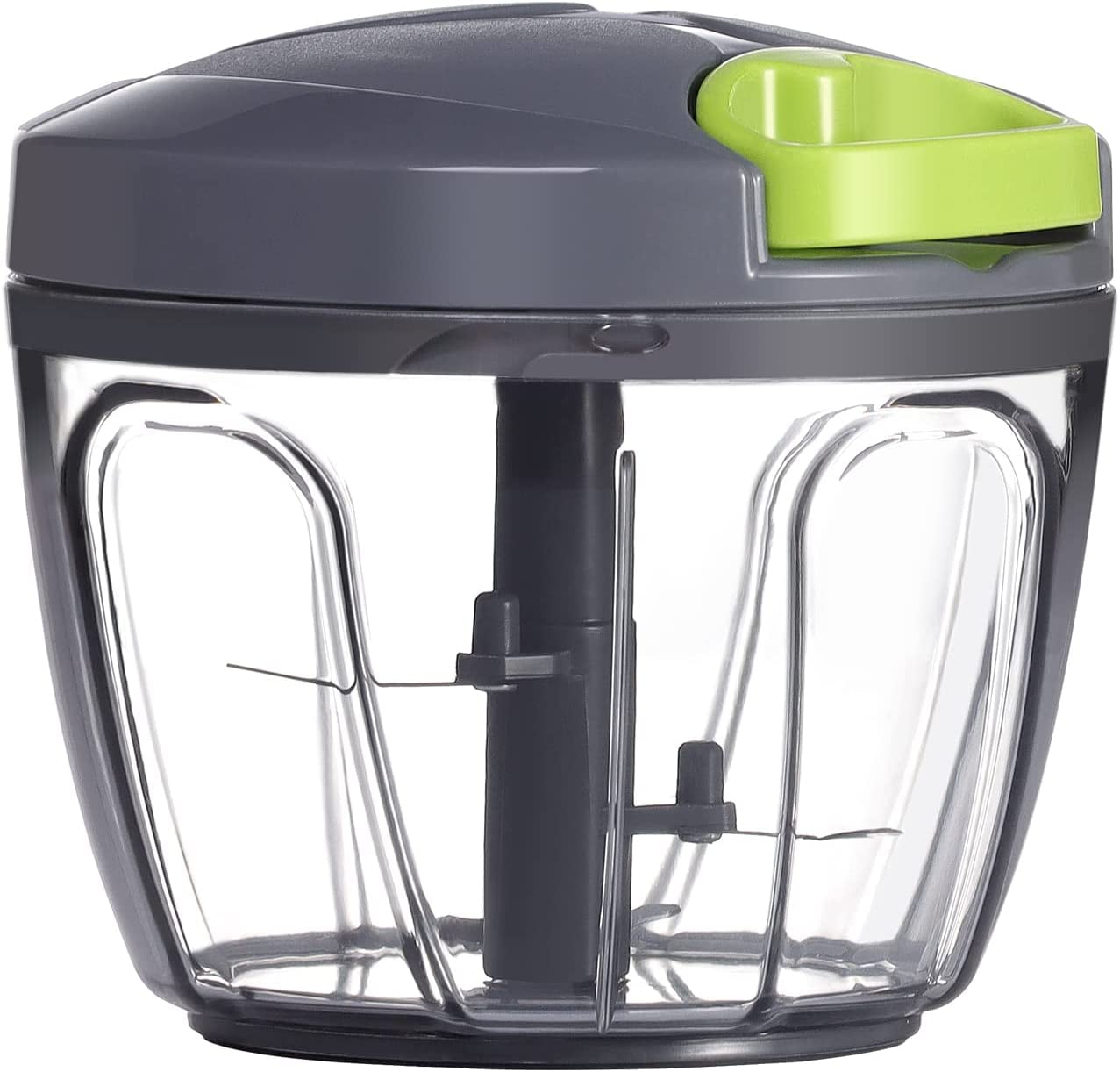 Manual Food Processor Vegetable Chopper, Portable Hand Pull String ...