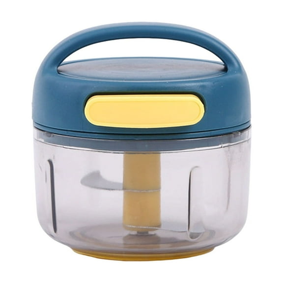 Manual Food Processor and Vegetable Chopper Portable Hand Pull String for Efficient Meal Prep