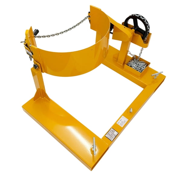 Manual Forklift Oil Drum Dumper Forklift Tilting 55-Gallon Drum Dumper Hoop Type Oil Drum Tilting Pouring Device