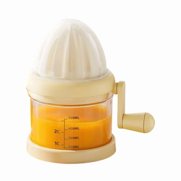 Manual Fruit Press Including Top For Natural Juice Whenever Desired