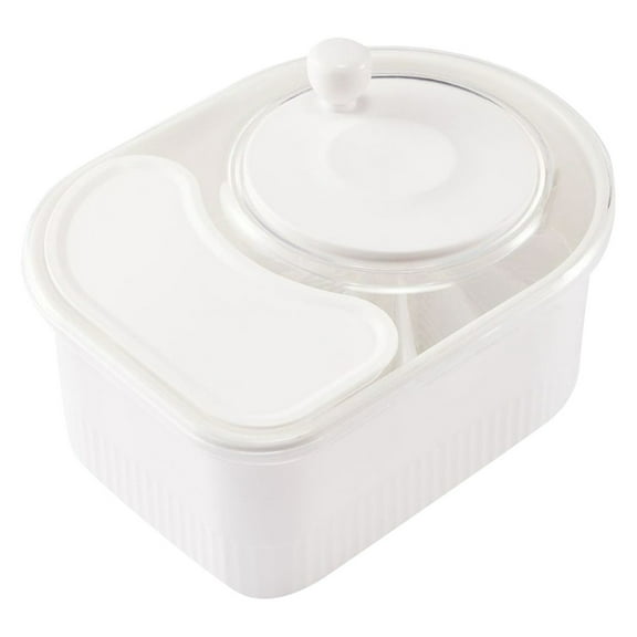 Manual Fruit & Vegetable Washer - Hand-Crank Spinner with Cleaning Brush | Salad Washing Bowl for Tomatoes, Potatoes & More | BPA-Free ABS Kitchen Essential