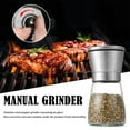 thumbnail image 1 of Manual Grinder 304 Stainless Steel Grinder Pepper Grinder Powder Bottle Sprinkler Bottle - 1Packs Shakers Fill Use To Kitchen 6Oz and Pepper Easy Stainless Mill Grinder Kitchen Dining Bar, By PRYESS, 1 of 7