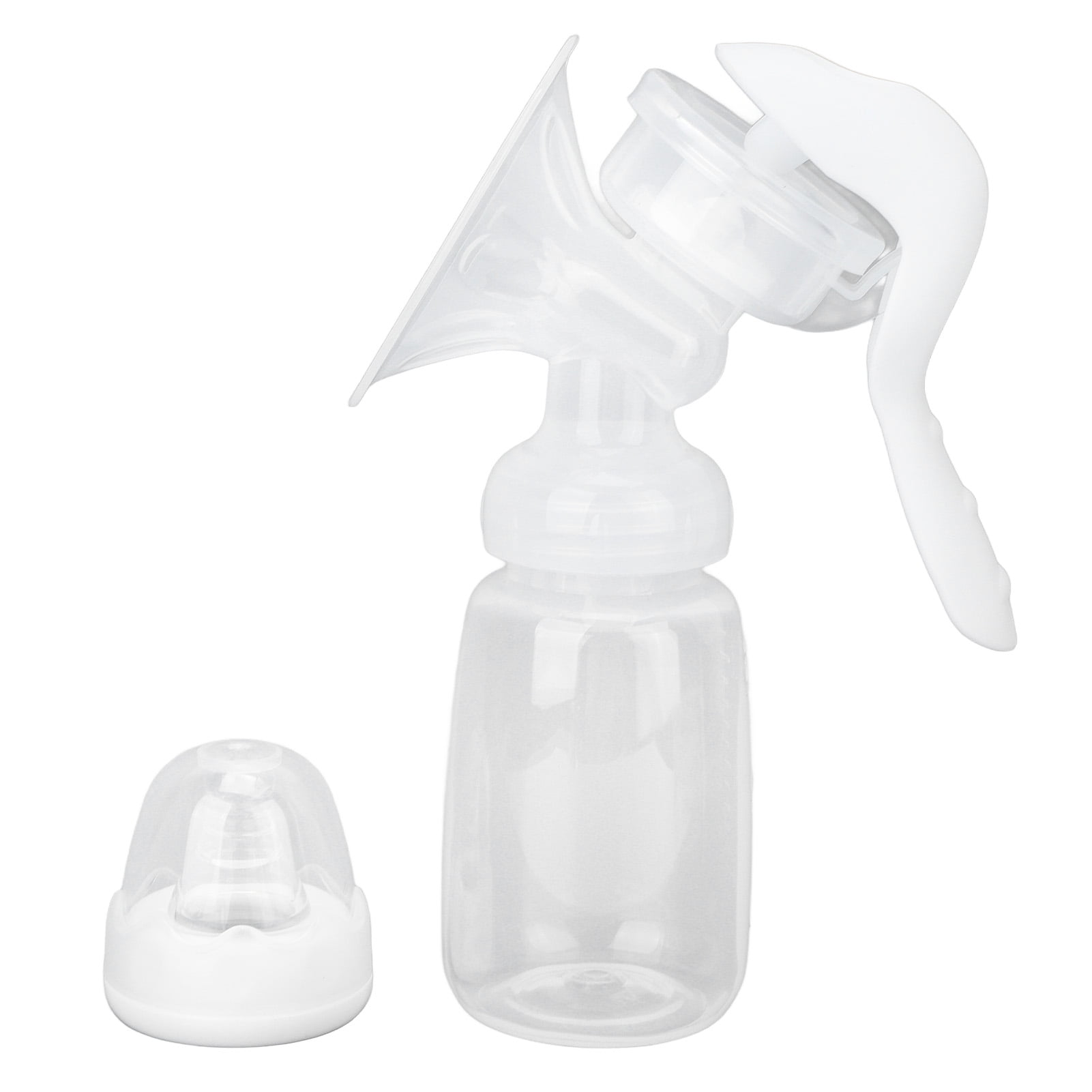 Manual Hand Breast Pump Heat Resistant Portable Breastfeeding Pump for