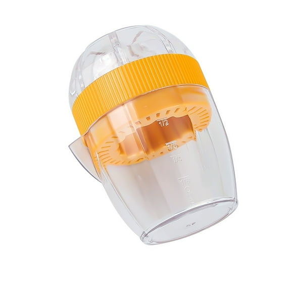 Manual Hand Press Lemon Juicer Easy to Pour Orange Squeezer with Lid Fruit Tool
