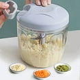 thumbnail image 1 of Manual Hand-Pull Kitchen Chopper: Multifunctional Food Chopper for Veggies, Garlic & Daily Meal Prep, 1 of 6