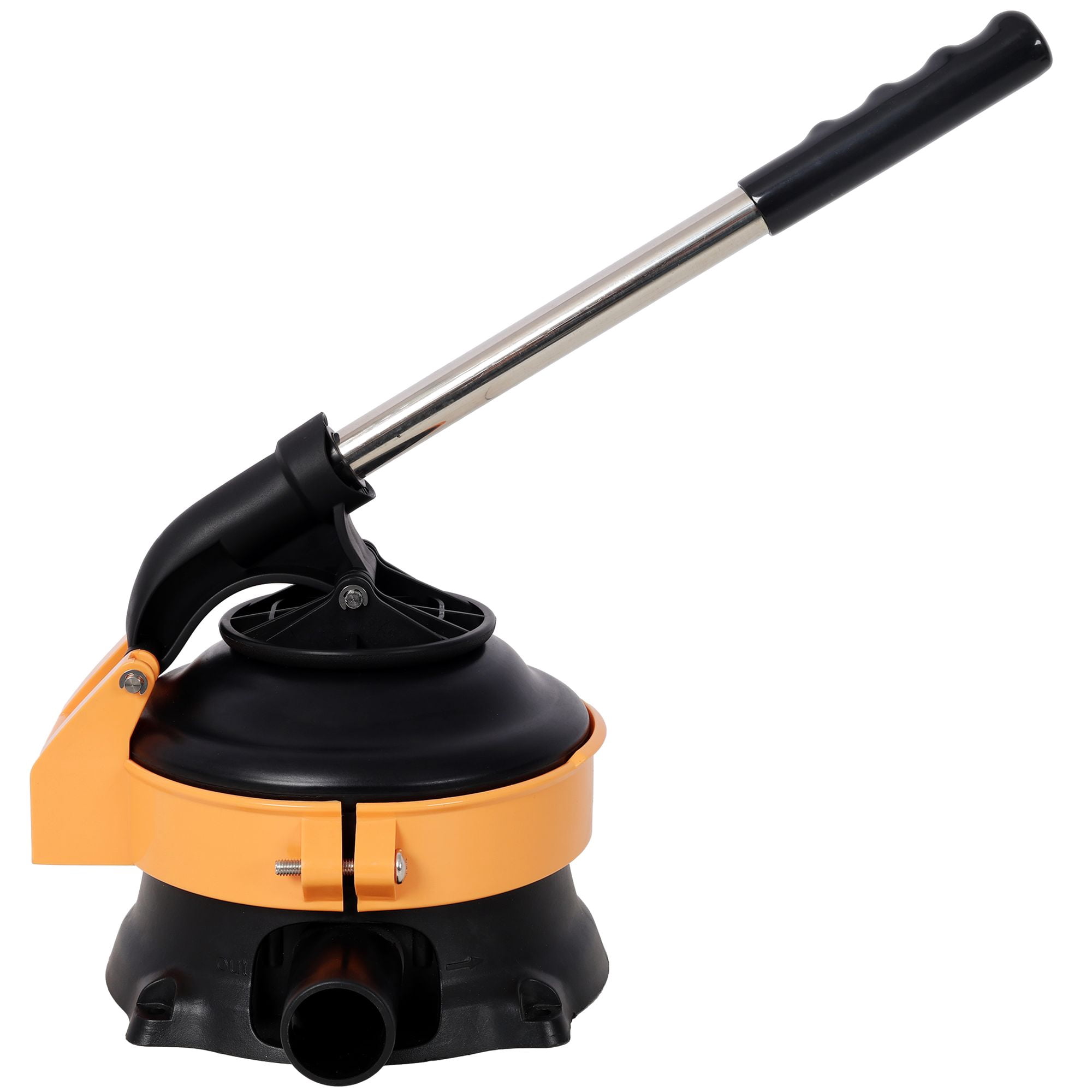 Manual Hand Water Pump with Stainless Steel Lever Non-Electric Heavy Duty Well Pump for Garden Irrigation Emergency Backup Farm Water Lifting