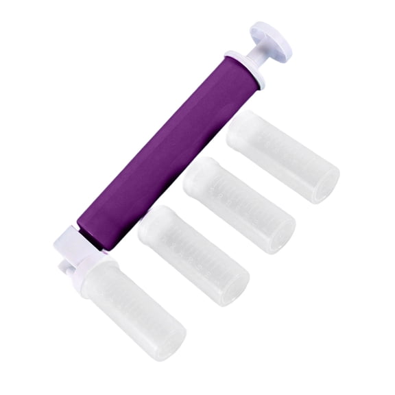 Manual Handheld Cake Decorating Sprayer For Effortlessly Baking With Adjustable Nozzle And Durable Plastic Design