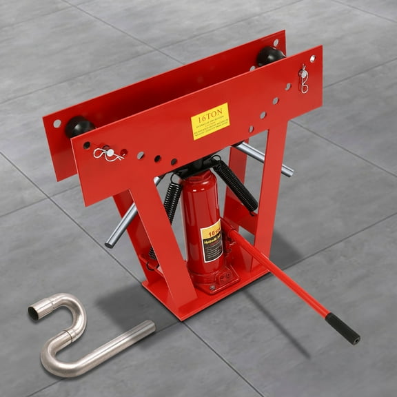 Manual Heavy-Duty Pipe Bending Machine,16 Ton Hydraulic Pipe Tube Bender, Manual Hydraulic Pipe Tube Bender Tool
