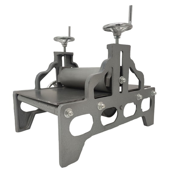 Manual Heavy Duty Slab Roller Printmaking Machine Iron Clay Slab Roller