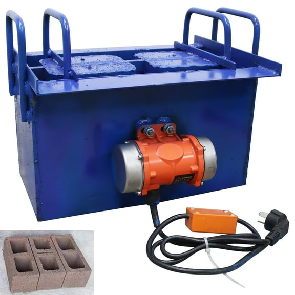 Manual Hollow Soil Block Brick Molding Machine Cement Concrete Brick Making Die 220V