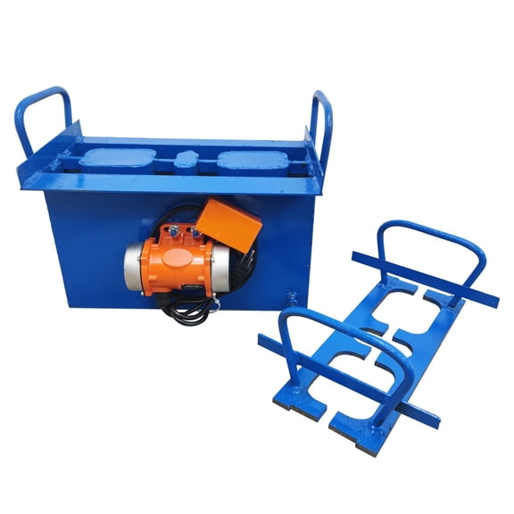 Manual Hollow Soil Block Brick Molding Machine H8 Cement Brick Making Mold Equipment
