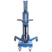 Manual Hydraulic Drum Handler Industrial Oil Drum Carrier Drum Lift Truck 990lbs Load 19.69in Lifting Height