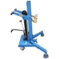 thumbnail image 1 of Manual Hydraulic Drum Handler Oil Drum Carrier 992LBs with Telescopic Legs, 1 of 19