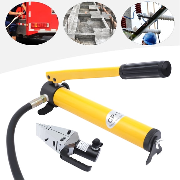 Manual Hydraulic Flange Spreader Extended Operating Lever CP-180 Hydraulic Pump