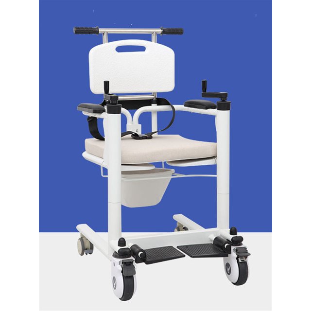 Manual Hydraulic Lift Lifter Shower Toilet Transfer Chair To Bed For