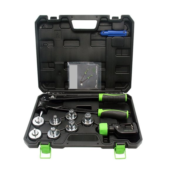 Manual Hydraulic Tube Expander U-shaped Mouth, ST-300A ST-100A Copper Pipe Expansion Cup Mouth Pipe Expander Refriration Tool ,Portable