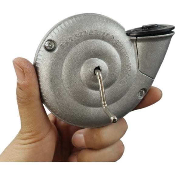 Manual Ink Marker Chalk Line, Aluminum Alloy Chalk Line Tool for Carpentry, 20 Meter Cotton Line with Crank for Wall Layout