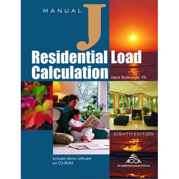 Pre-Owned Manual J Residential Load Calculation (8th Edition - Full) (Edition 8) (Paperback)
