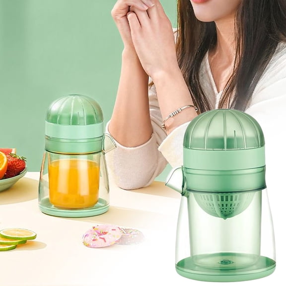 Manual Juicer 400ml Manual Juice Extractor Cup, Portable Juicer Cup for Orange Pear, Kitchen Prep Home Camping