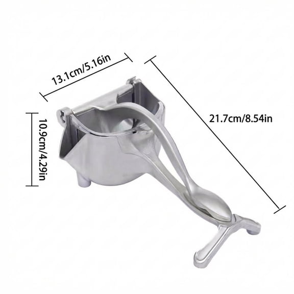 Manual Juicer Aluminum Alloy Squeezer For Fresh Citrus Lemon Orange Lime Kitchen Bar Tool
