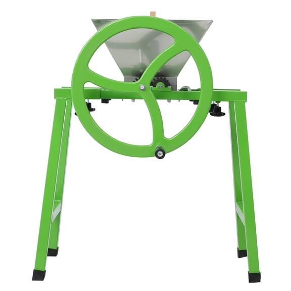 Manual Juicer Grinder 7L, Fruit Crusher for Cider & Wine, Stainless Steel Scratter Pulper with Stand