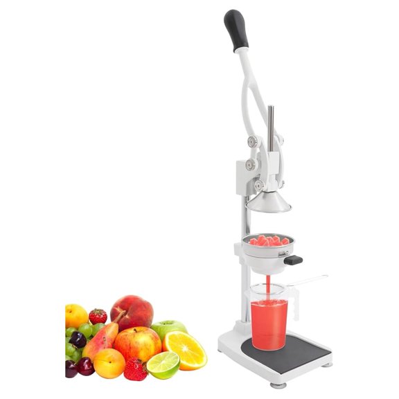 Manual Juicer, Juice Extraction Machine, Stainless Steel Hand Press Juice Extractor for Citrus Lemon Lime Grapefruit