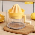 thumbnail image 1 of Manual Juicer with Built-in Measure, Hand Squeezer for Lemon, Lime, Orange. For Home, Office, Camping. Kitchen & Desk Gadget., 1 of 9
