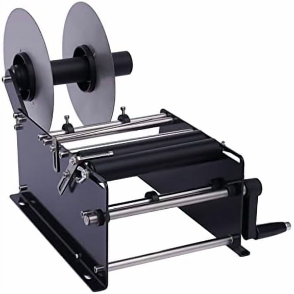 Manual Labeling Machine Label Applicator Bottle Labeler Sticker Label Printer Packing Machine with Handle for Round Glass Plastic Applicator for Glass Metal Bottle$$Electronics Other
