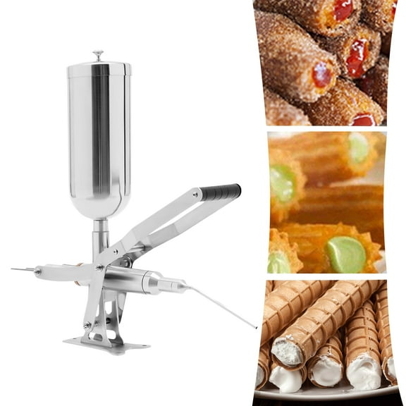 Manual Latin Fruit Donut Machine Restaurant Kitchen Stainless Steel Churro Maker
