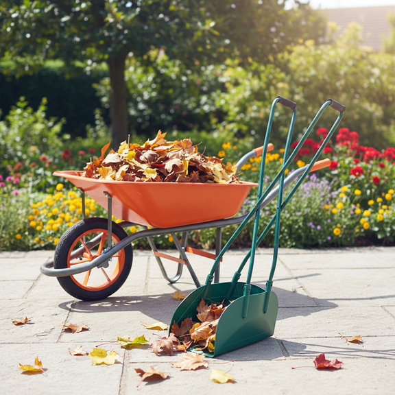 Manual Leaf Rake with Sorting Function and Hand Rake Claws for Collecting Leaves and Yard Debris Heavy Duty Garden Collection Tool for Patio Clean Up